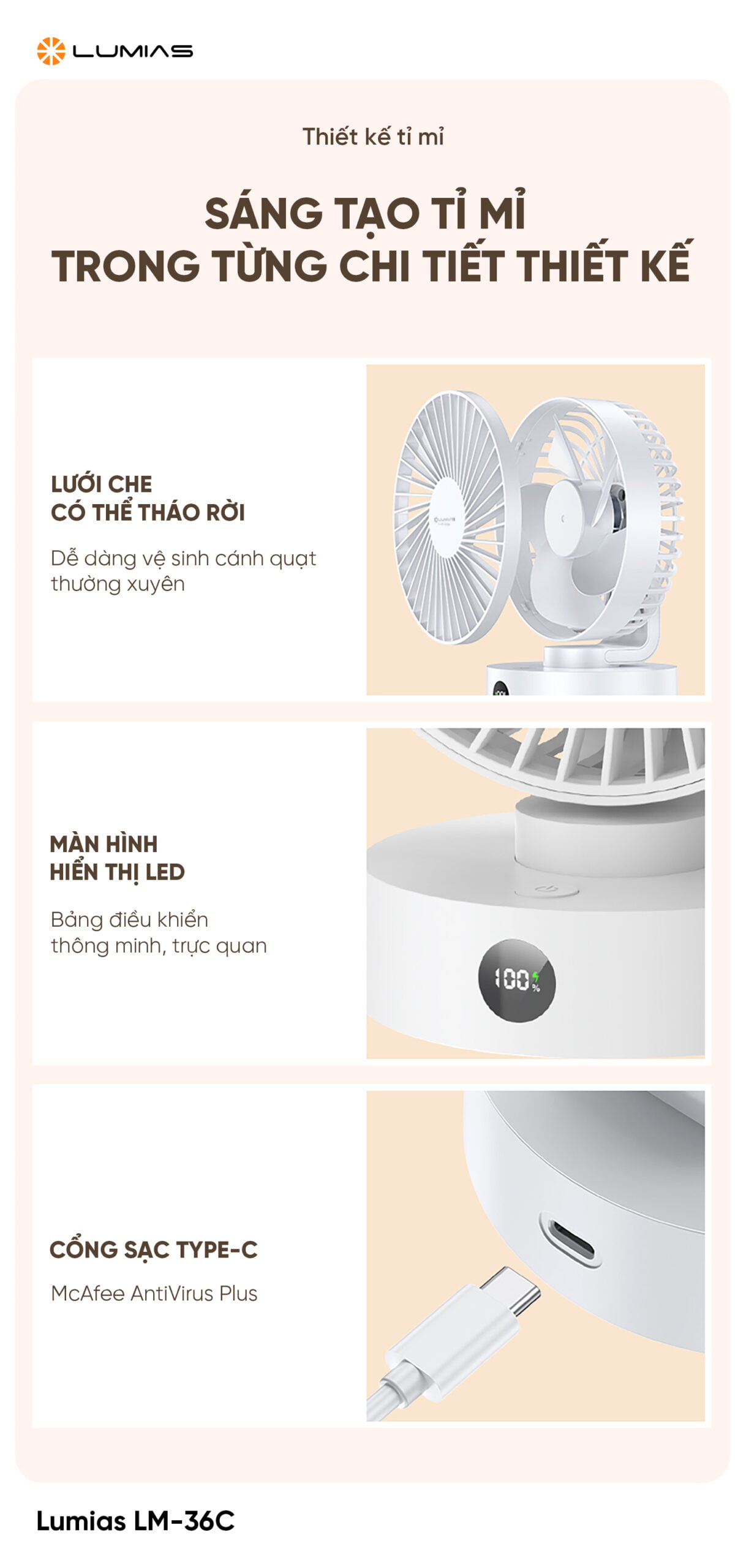 Tỉ mỉ trong từng chi tiết