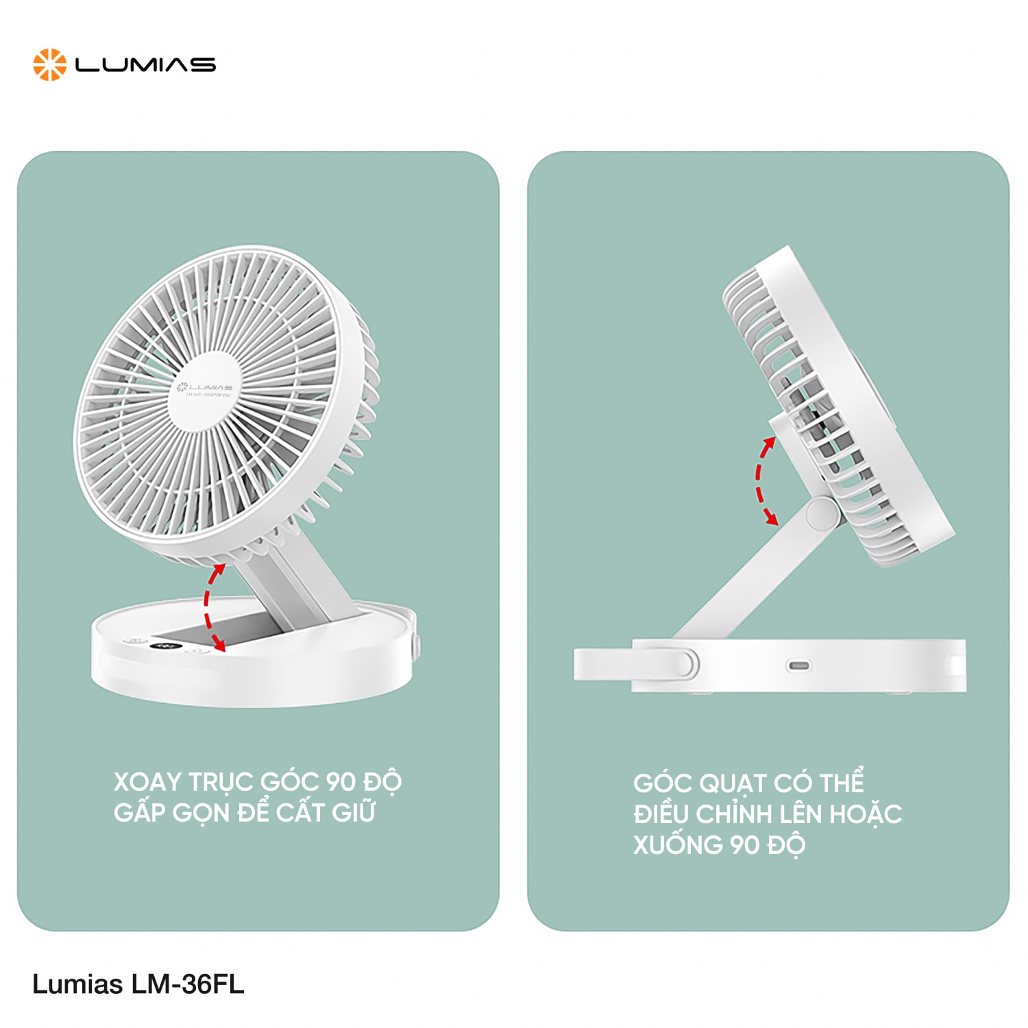 Xoay trục góc 90 độ