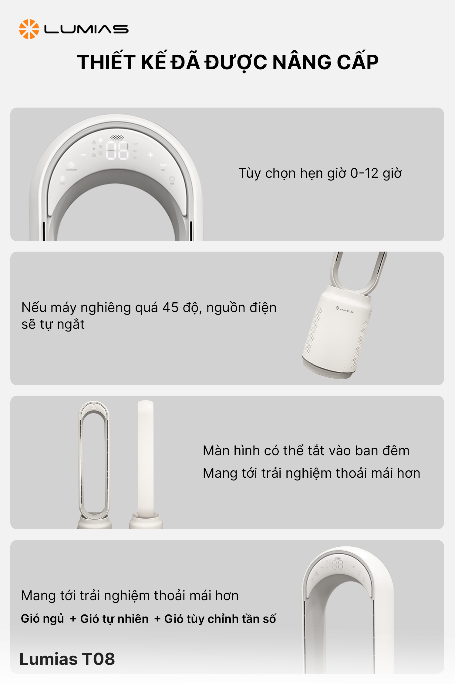 Thiết kế được nâng cấp