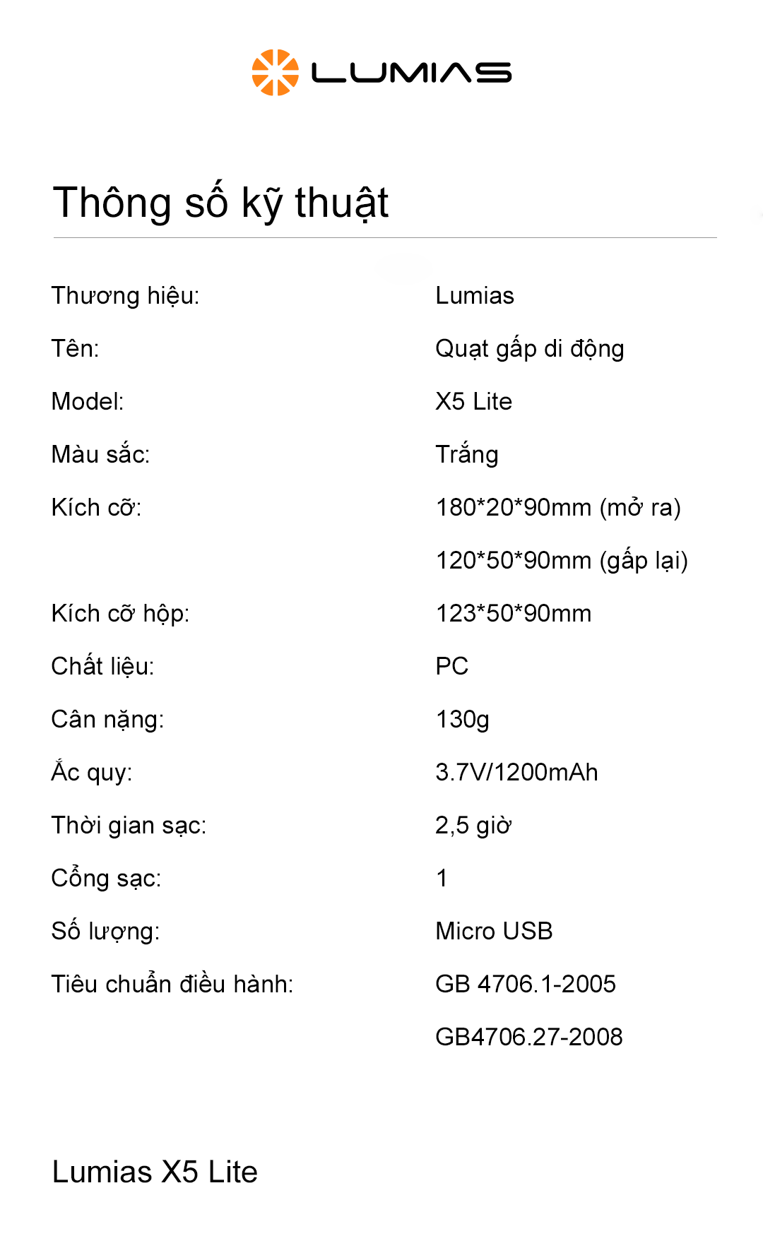 Thông số kỹ thuật