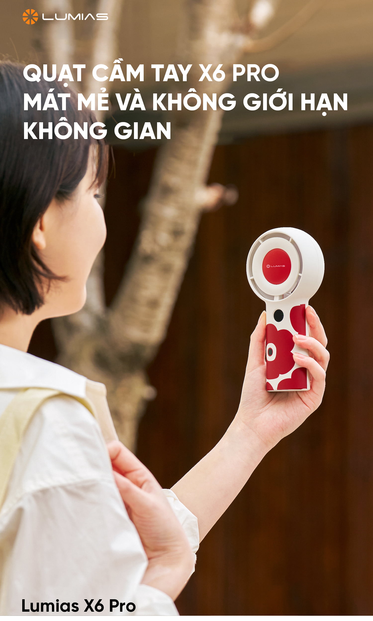 Quạt tích điện LUMIAS X6 Pro