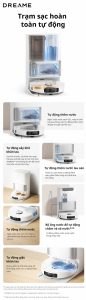 Trạm sạc đa năng tự động làm sạch hoàn toàn