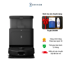 Robot hút bụi lau nhà Ecovacs Deebot N30 Pro Omni – Trắng/Đen – Bản quốc tế – Chính hãng