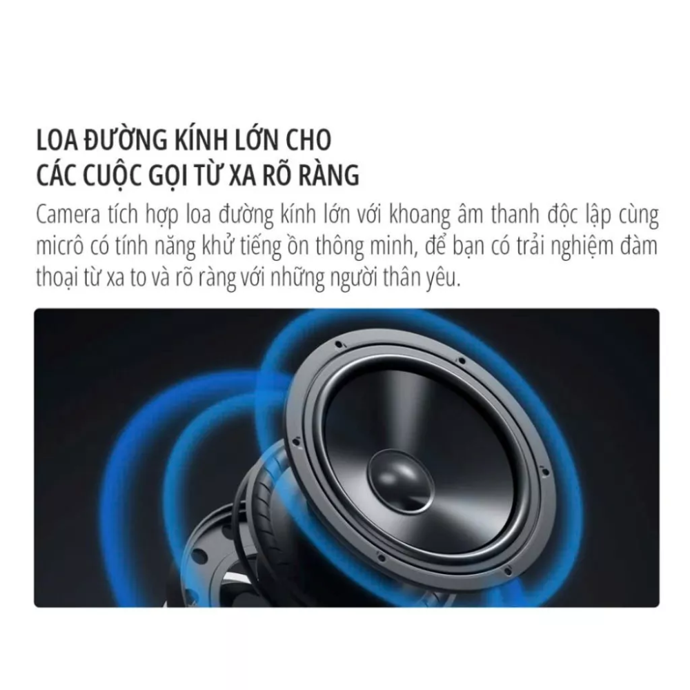 Camera giám sát thông minh Xiaomi C301 - Chính hãng Loa đường kính lớn cho truyền phát âm thanh rõ ràng