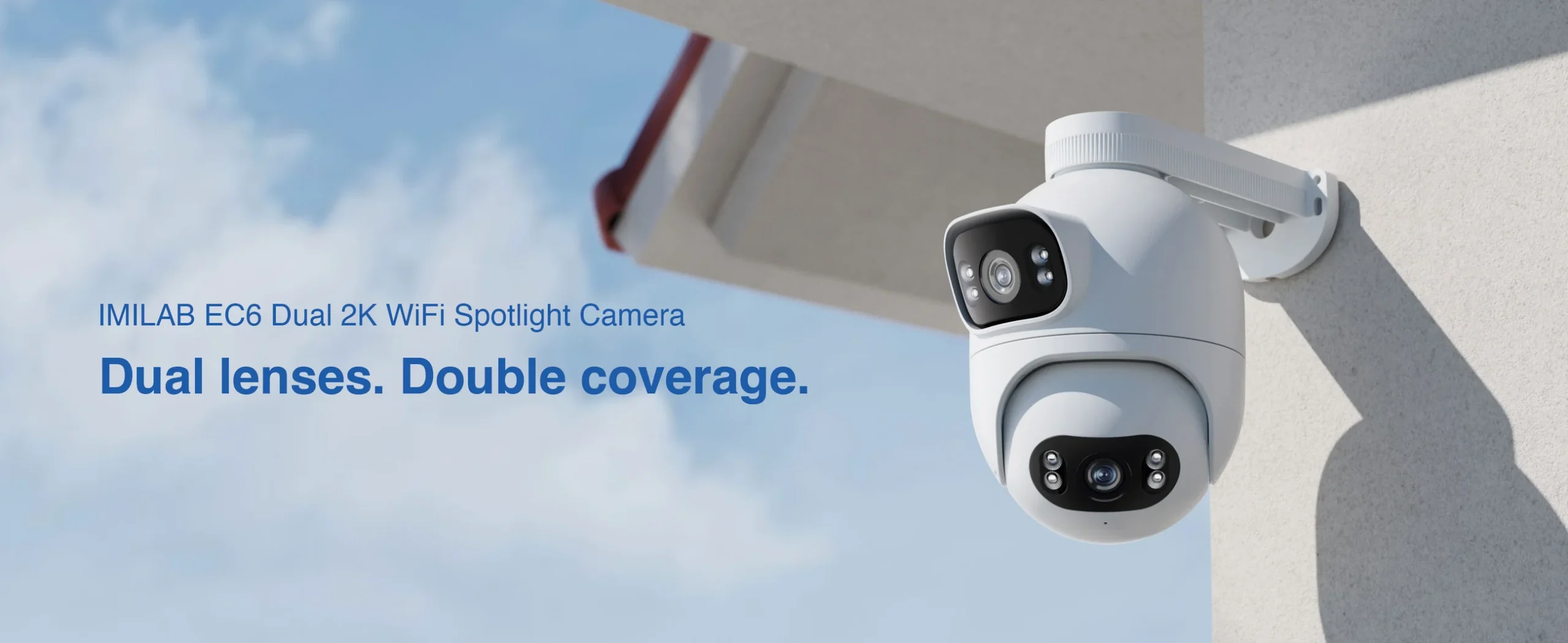 Camera ngoài trời Imilab EC6 Dual 2K+2K - Bản Quốc Tế