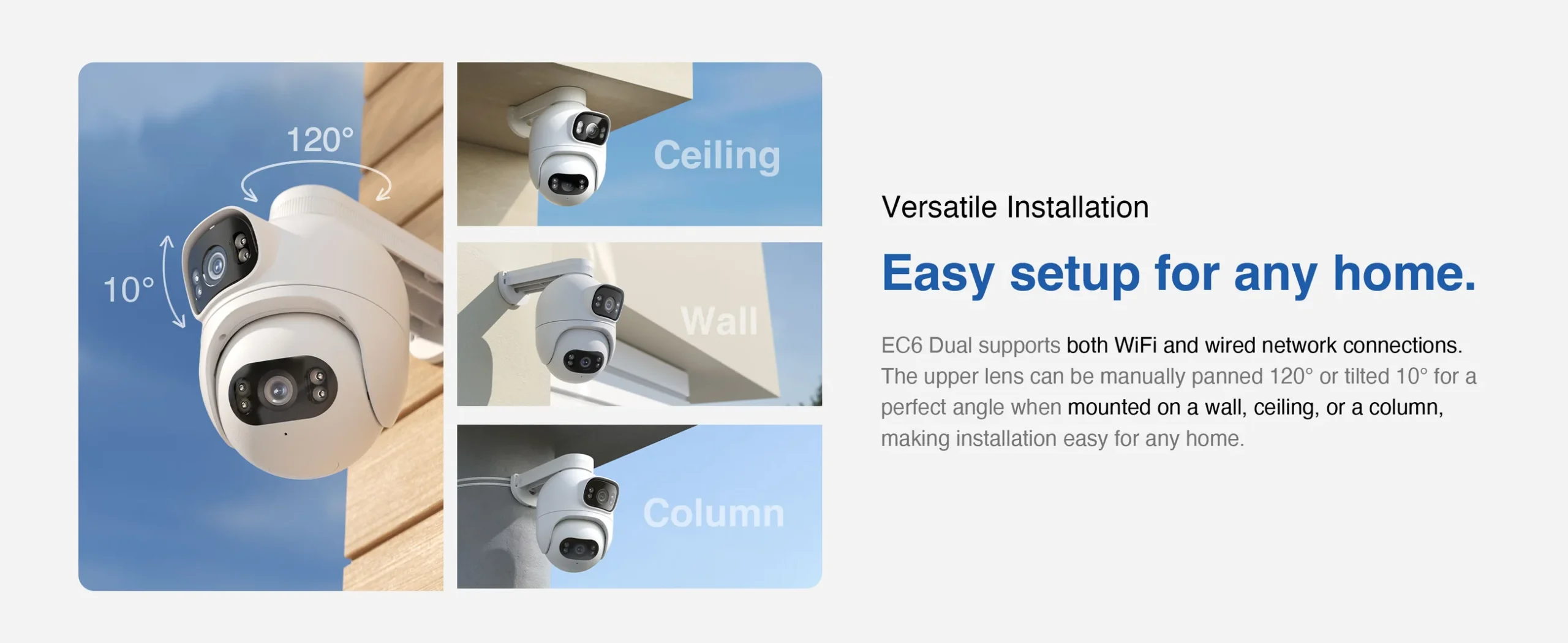 Camera ngoài trời Imilab EC6 Dual 2K+2K - Bản Quốc Tế