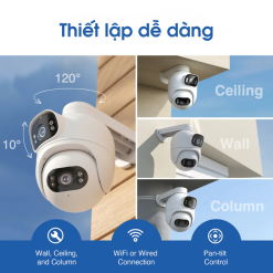 Camera ngoài trời Imilab EC6 Dual 2K+2K - Bản Quốc Tế
