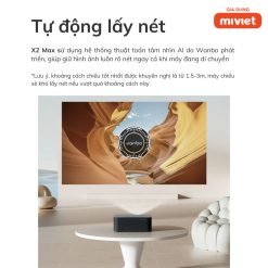 Máy Chiếu Mini Xiaomi Wanbo X2 Max - Chính hãng