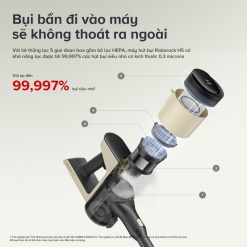 Máy hút bụi lau nhà khô và ướt Roborock H5 - Chính hãng