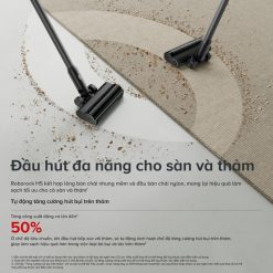 Máy hút bụi lau nhà khô và ướt Roborock H5 - Chính hãng