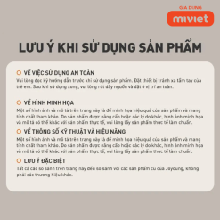 Máy làm sữa hạt đa năng Joyoung JHSB-602 | Công suất 1000W | 12 chức năng