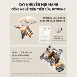 Máy làm sữa hạt đa năng Joyoung JHSB-602 | Công suất 1000W | 12 chức năng