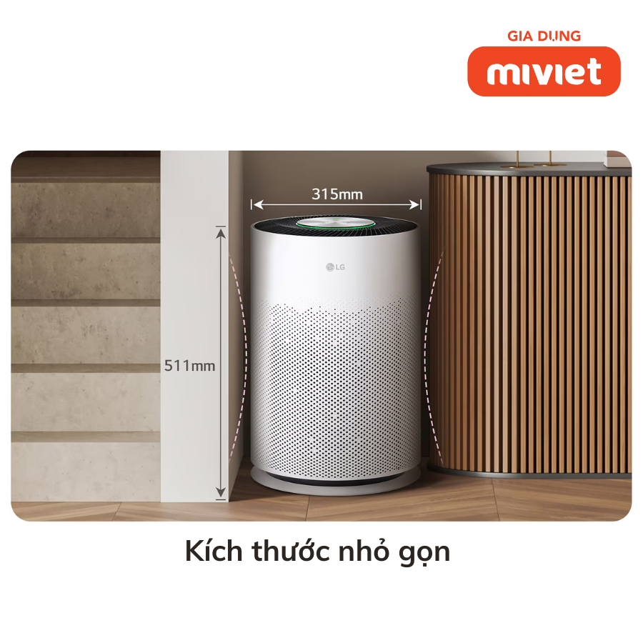 Máy lọc không khí LG PuriCare 360 Hit – Hệ thống lọc đa màng