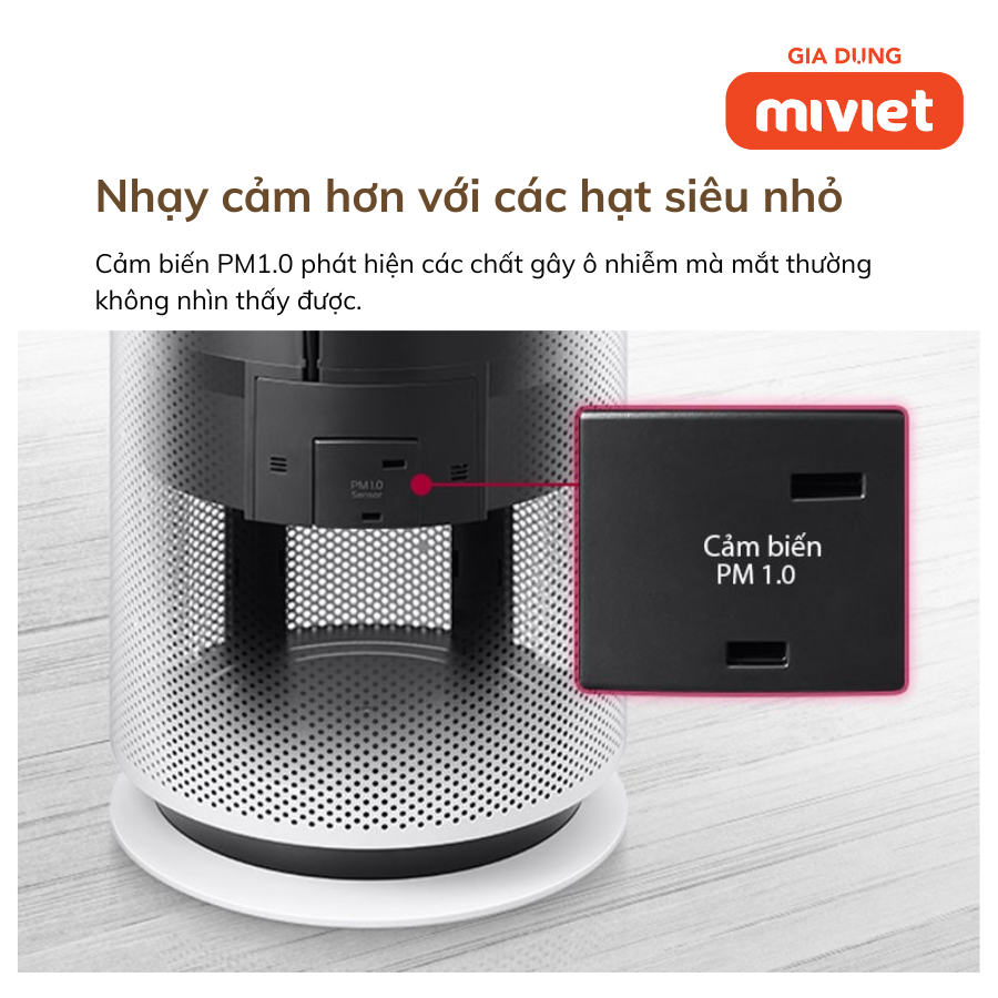 Máy lọc không khí LG PuriCare 360 Hit – Hệ thống lọc đa màng
