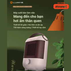 Máy sưởi gốm Lumias H08 - 1500W