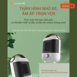 Máy sưởi gốm Lumias H08 - 1500W