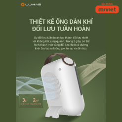 Máy sưởi gốm Lumias H08 - 1500W