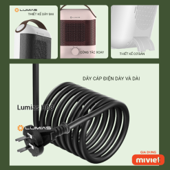 Máy sưởi gốm Lumias H08 - 1500W