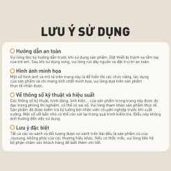 Nồi chiên không dầu 5L Joyoung JAF-565 | Công suất 1500W | Điều khiển núm xoay