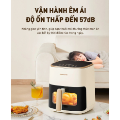 Nồi chiên không dầu 5L Joyoung JAF-566 | Công suất 1500W | Điều khiển cảm ứng