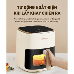 Nồi chiên không dầu 5L Joyoung JAF-566 | Công suất 1500W | Điều khiển cảm ứng