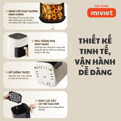 Nồi chiên không dầu 5L Joyoung JAF-566 | Công suất 1500W | Điều khiển cảm ứng