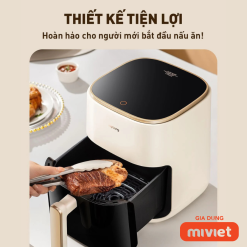 Nồi chiên không dầu 5L Joyoung JAF-566 | Công suất 1500W | Điều khiển cảm ứng