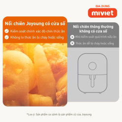 Nồi chiên không dầu 5L Joyoung JAF-566 | Công suất 1500W | Điều khiển cảm ứng