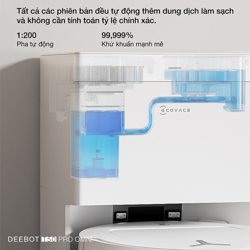 Tự động bổ sung nước lau sàn