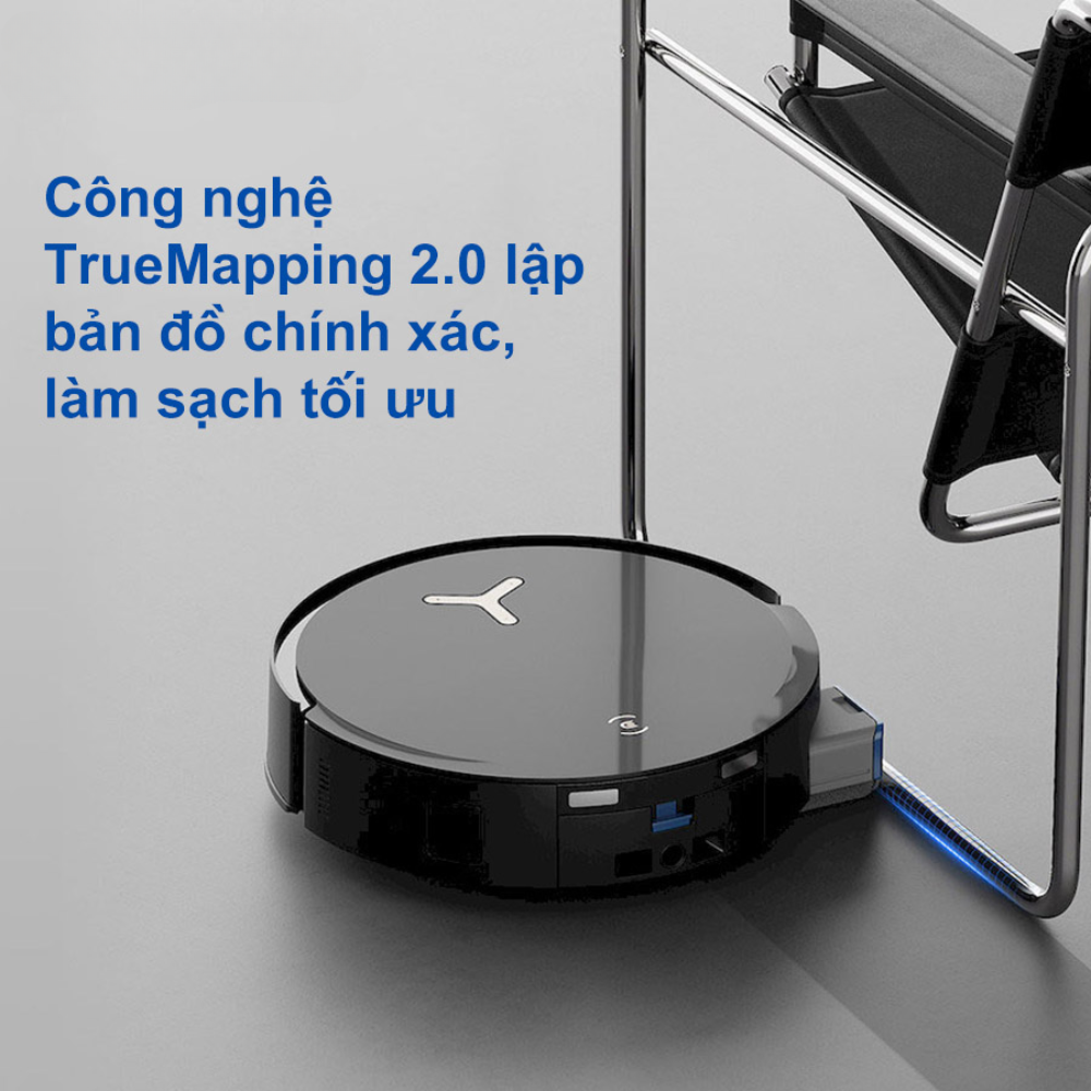 Ecovacs X8 Pro Omni lập bản đồ chính xác với công nghệ TrueMapping 2.0