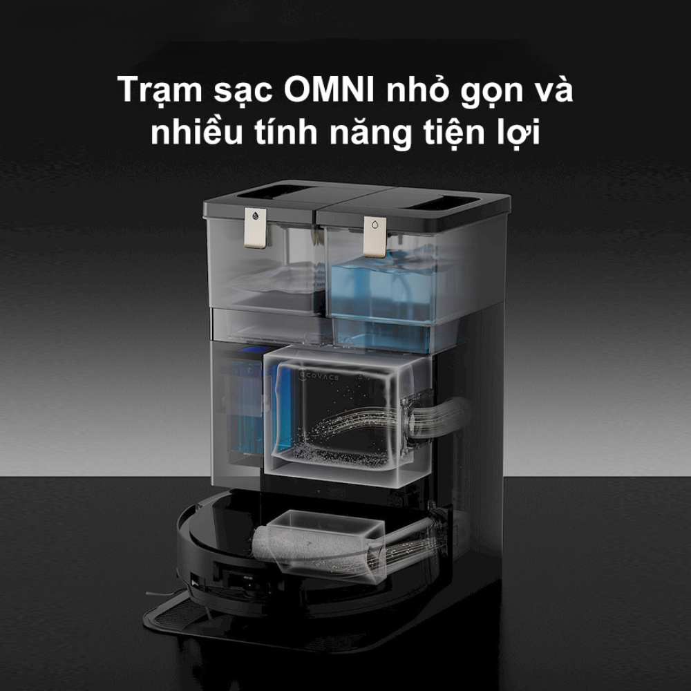 Thiết kế nhỏ gọn, dung tích bình chứa nước lớn