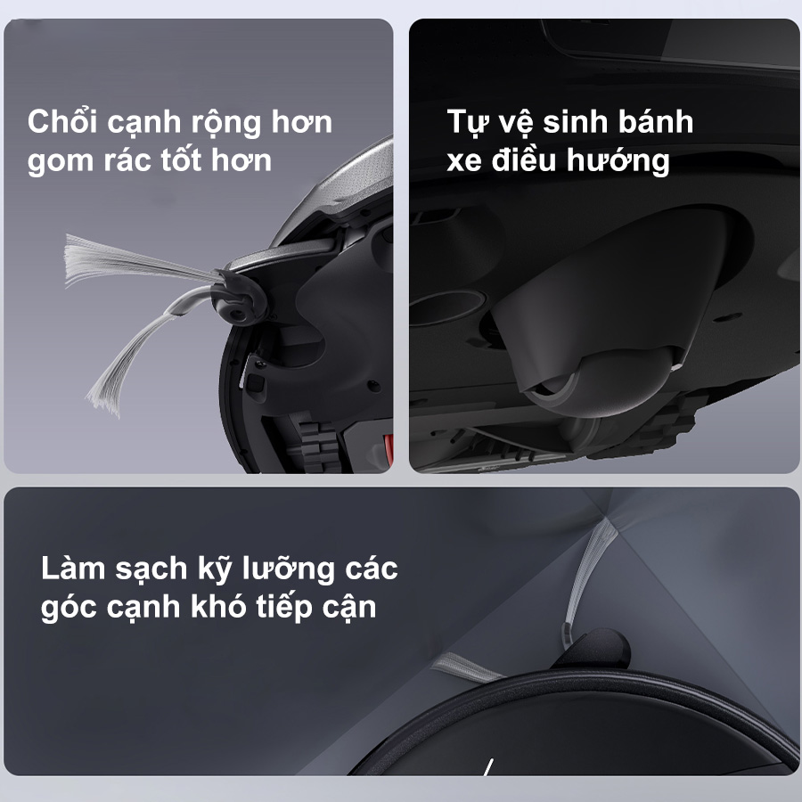 Robot hút bụi lau nhà Roborock Saros 10 R – Bản Quốc Tế