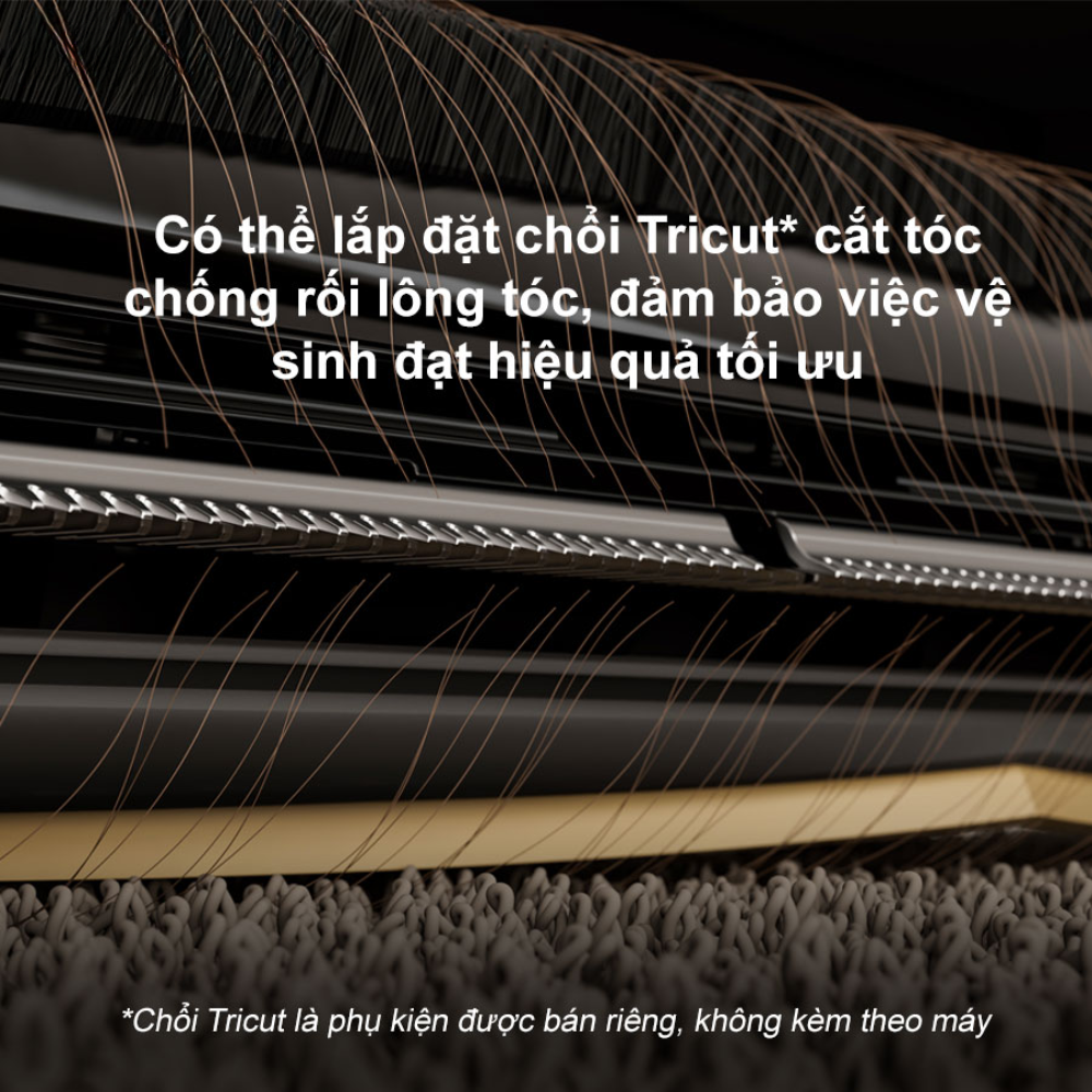 Chổi chính TriCut 2.0 chống rối tóc hiệu quả