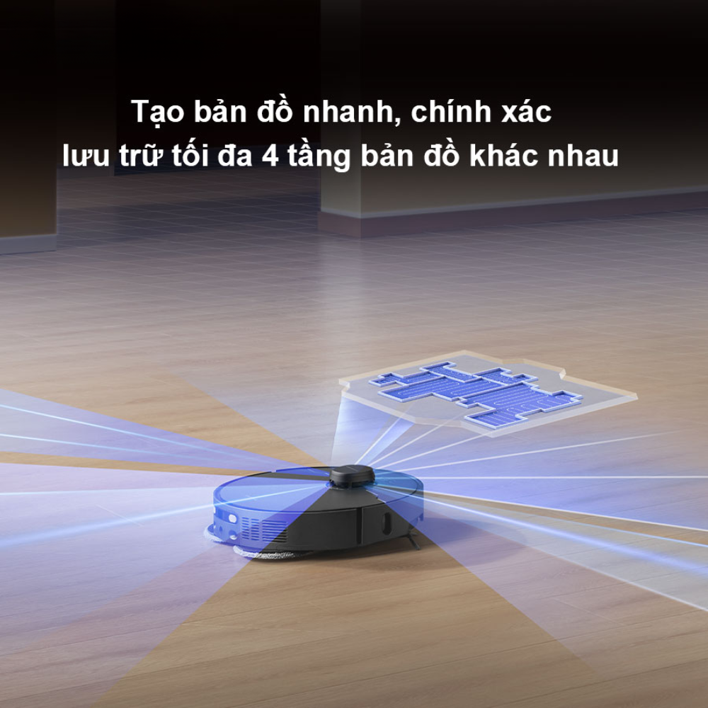 khả năng lưu bản đồ lên tới 4 tầng khác nhau