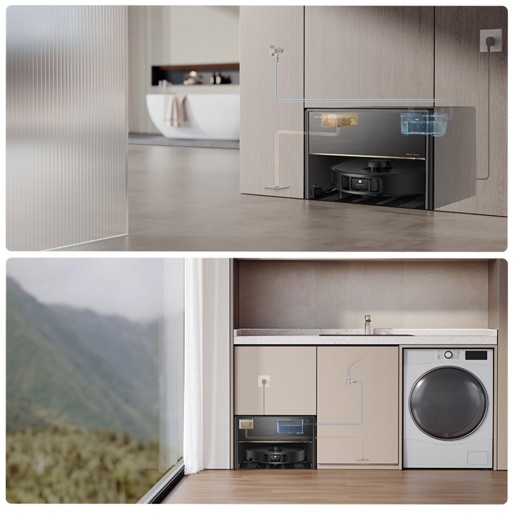 Hệ thống bơm xả nước tự động