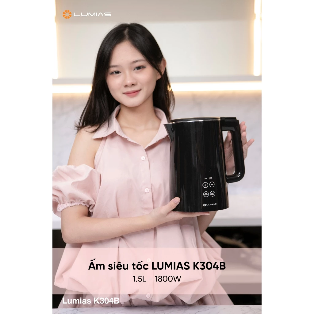 Ấm siêu tốc Lumias K304B