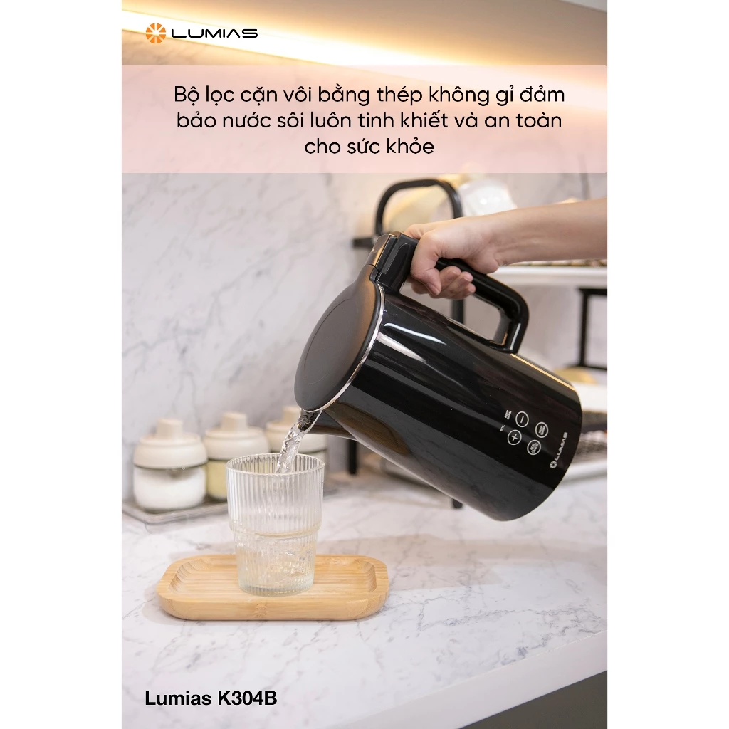 Ấm siêu tốc Lumias K304B
