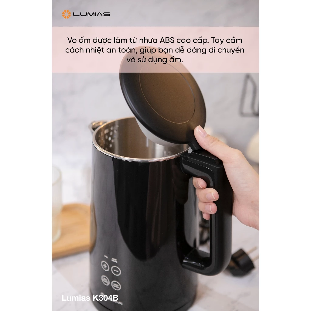 Ấm siêu tốc Lumias K304B