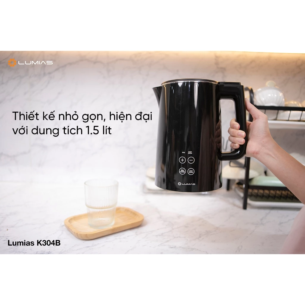 Ấm siêu tốc Lumias K304B