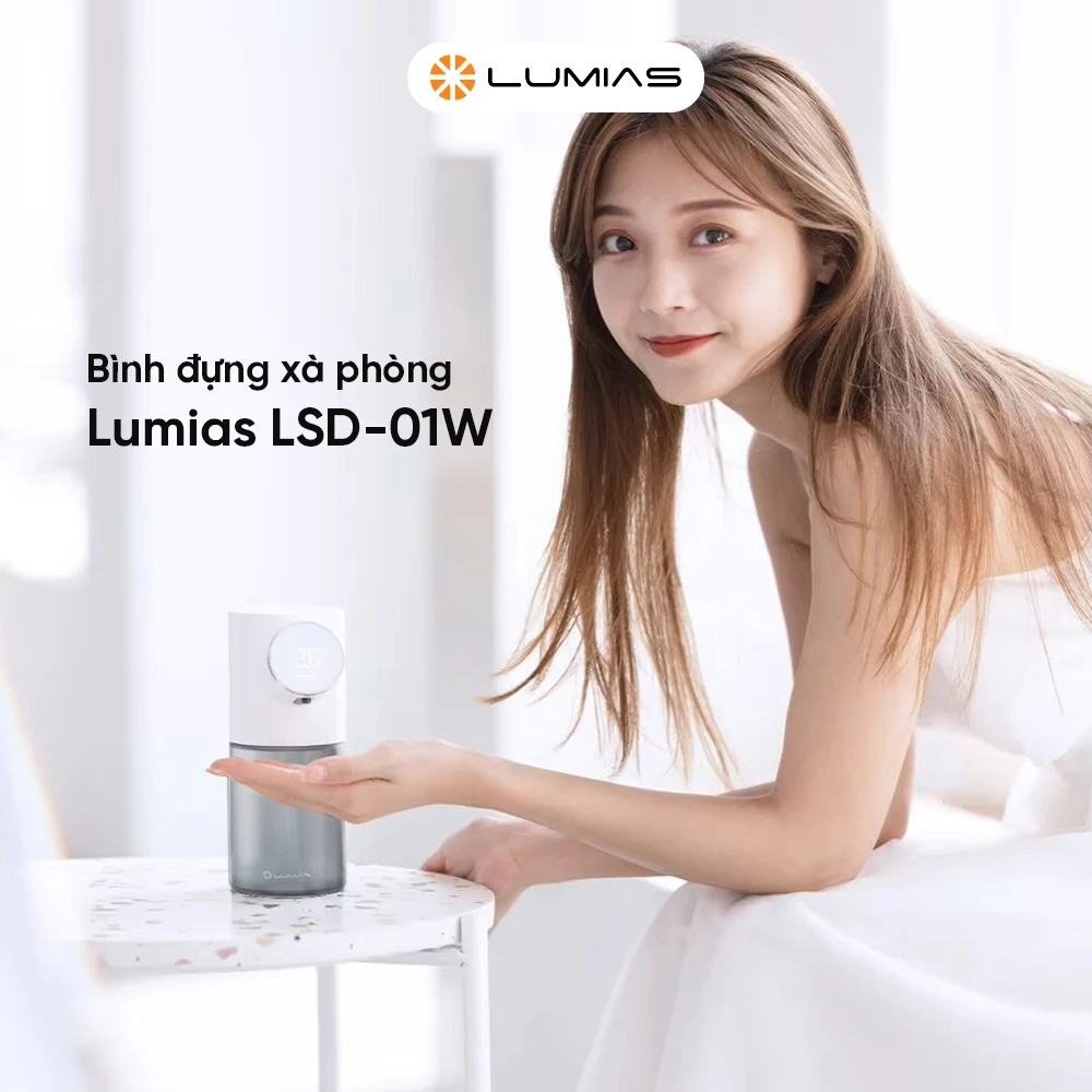 Bình đựng xà phòng rửa tay Lumias LSD-01W