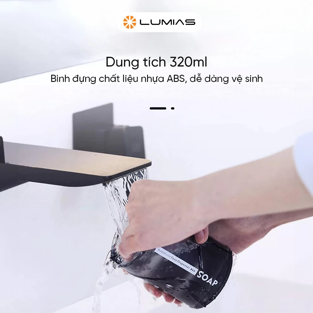 Bình đựng xà phòng rửa tay Lumias LSD-01W