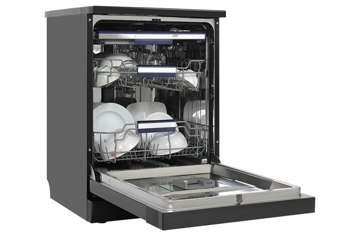 HAFELE HDW-F605B – 535.29.660 – Máy rửa chén độc lập (15 bộ bát đĩa) – Chính hãng – BH 24 tháng Máy rửa chén độc lập HAFELE HDW-F605B