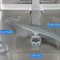 HAFELE HDW-F605B – 535.29.660 – Máy rửa chén độc lập (15 bộ bát đĩa) – Chính hãng – BH 24 tháng Máy rửa chén độc lập HAFELE HDW-F605B