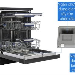 HAFELE HDW-F605B – 535.29.660 – Máy rửa chén độc lập (15 bộ bát đĩa) – Chính hãng – BH 24 tháng Máy rửa chén độc lập HAFELE HDW-F605B