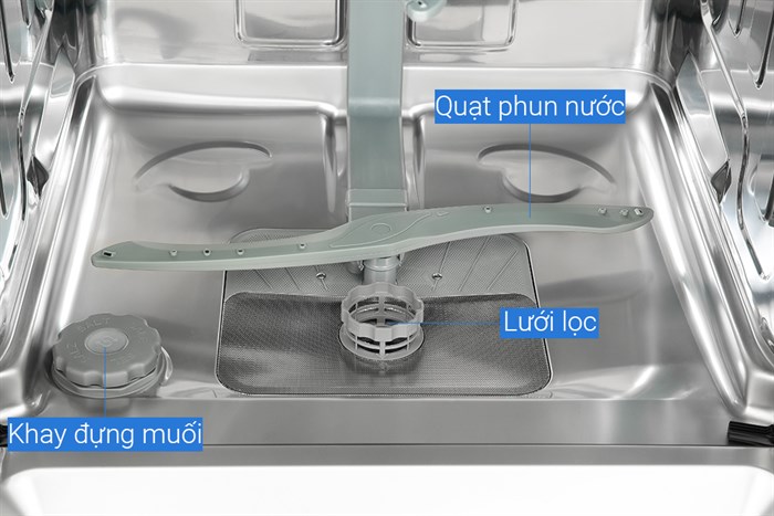 HAFELE HDW-F60EB – 538.21.310 – Máy rửa chén độc lập (14 bộ bát đĩa) – Chính hãng – BH 24 tháng HAFELE HDW-F60EB – 538.21.310 – Máy rửa chén độc lập (14 bộ bát đĩa) – Chính hãng – BH 24 tháng - Ảnh 3