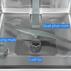 HAFELE HDW-F60E – 538.21.200 – Máy rửa chén độc lập (15 bộ bát đĩa) – Chính hãng – BH 24 tháng