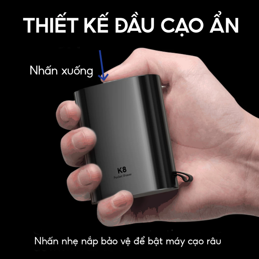 Thiết kế đầu cạo ẩn an toàn