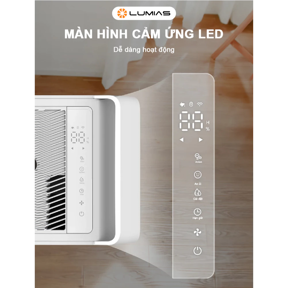 Máy hút ẩm Lumias LMD-20L