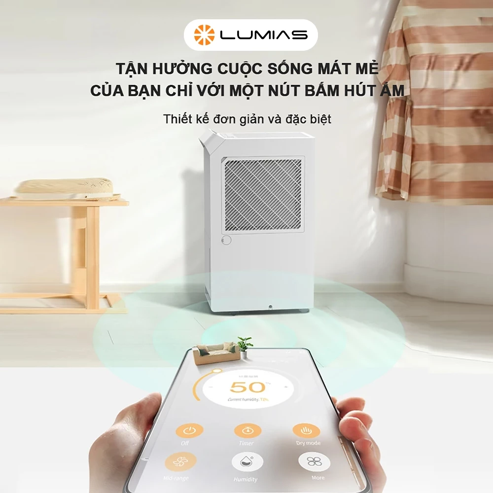 Máy hút ẩm Lumias LMD-35L