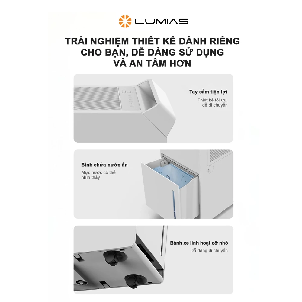 Máy hút ẩm Lumias LMD-35L